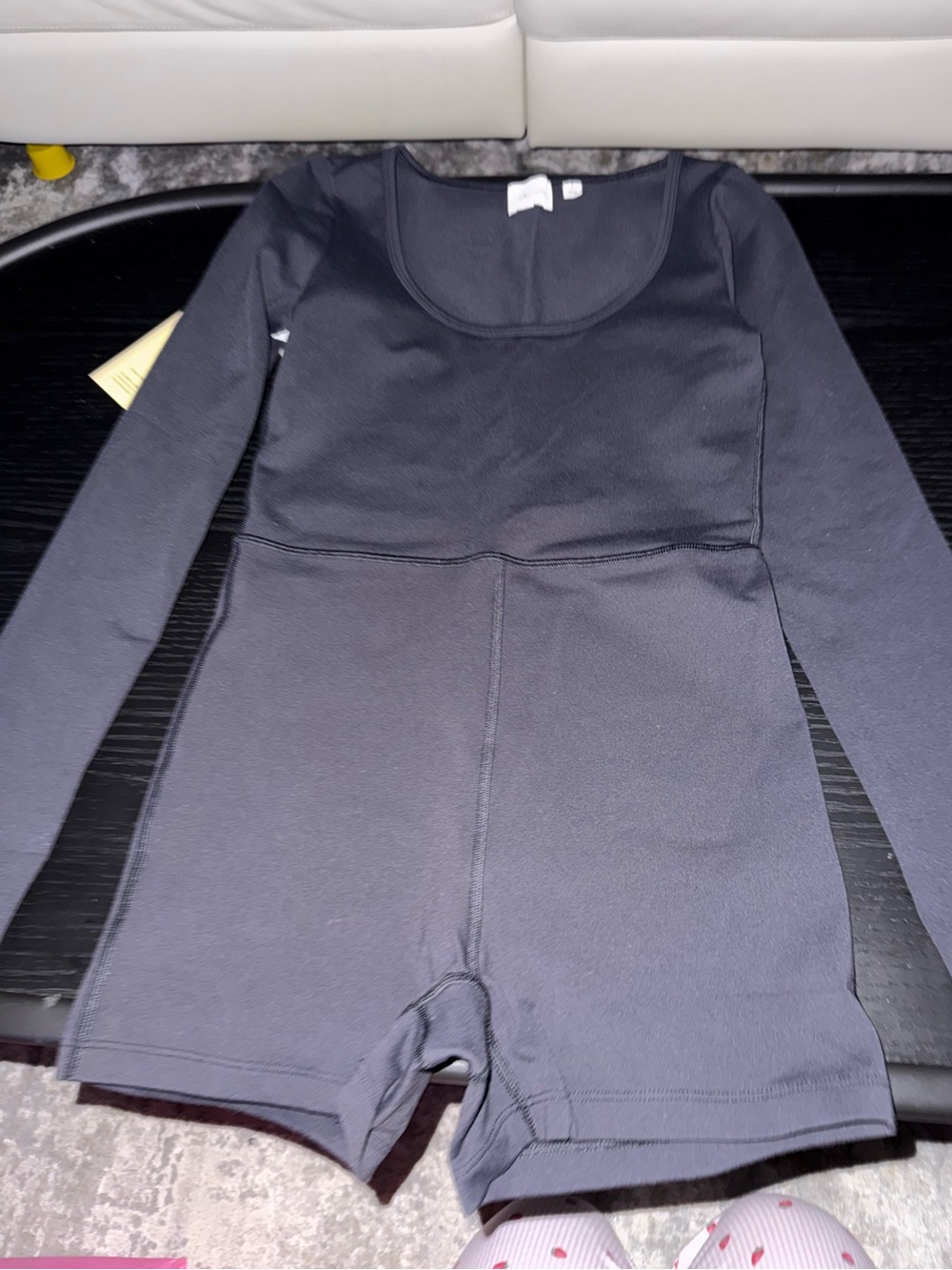 Aritzia Wilfred Long Sleeve Shorts Romper Size S NWT